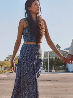 Alisee Smocked Top -*Faherty Brand Hot