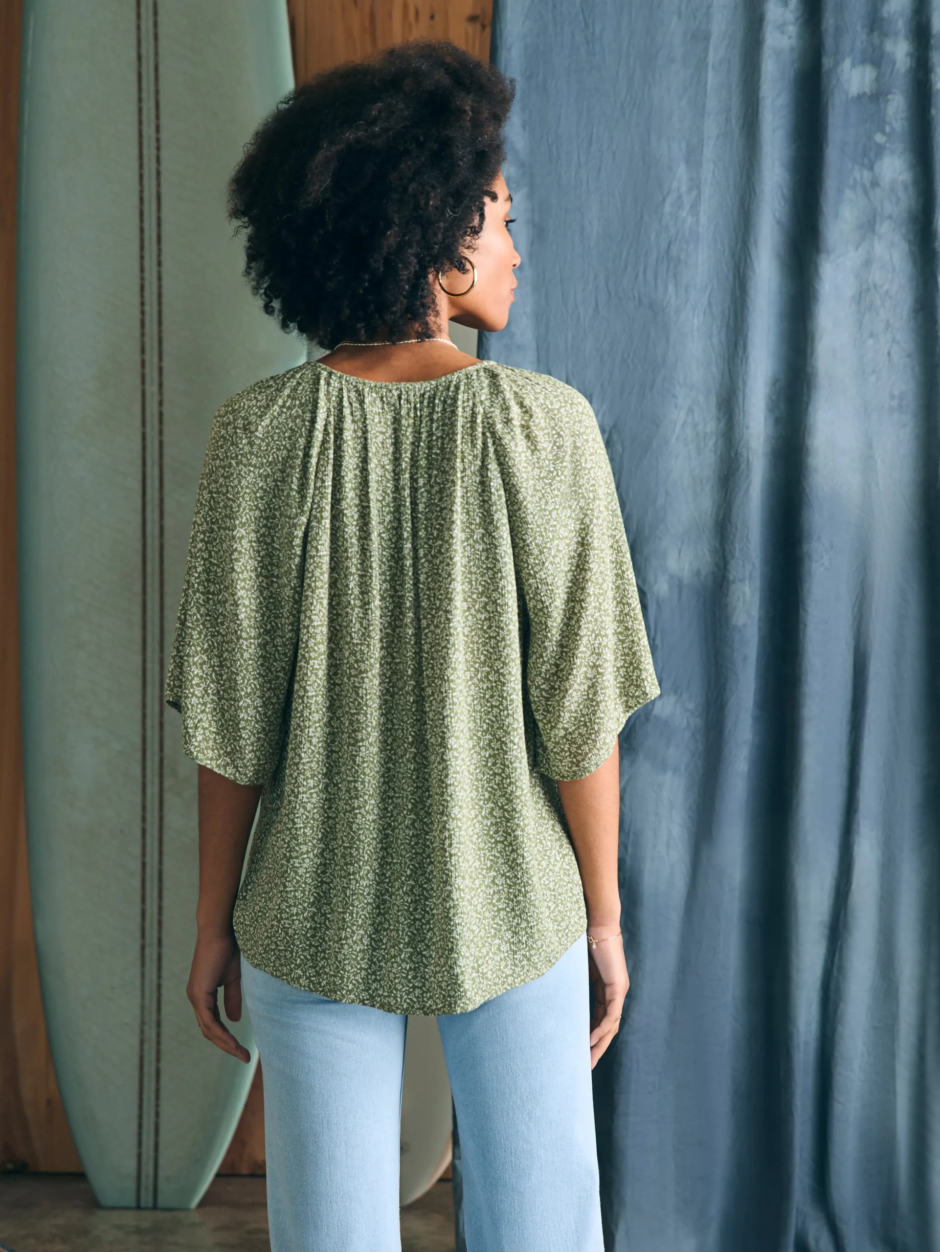 Amira Top -*Faherty Brand Discount