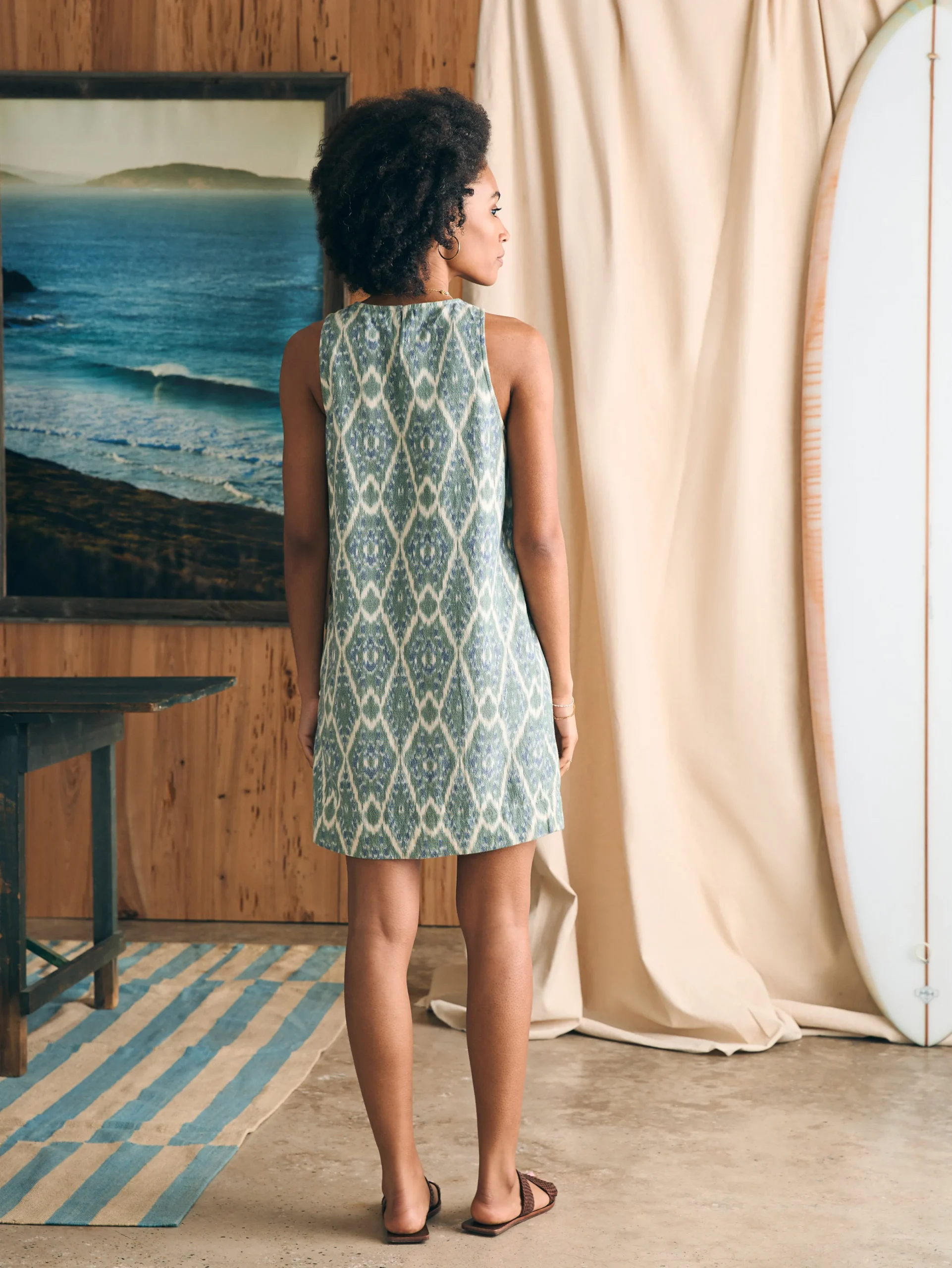 Carini Dress -*Faherty Brand