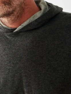 Cloud Cotton Reversible Hoodie -*Faherty Brand New