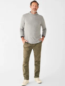 Cloud Cotton Reversible Hoodie -*Faherty Brand New