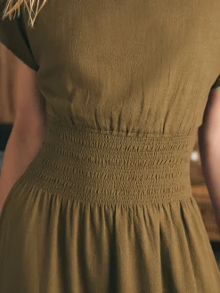 Coast To Coast Midi Dress -*Faherty Brand Discount