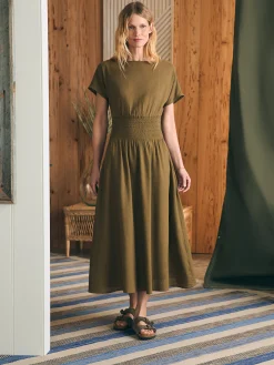 Coast To Coast Midi Dress -*Faherty Brand Discount