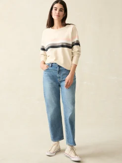 Coastal Cloud Crew -*Faherty Brand Hot