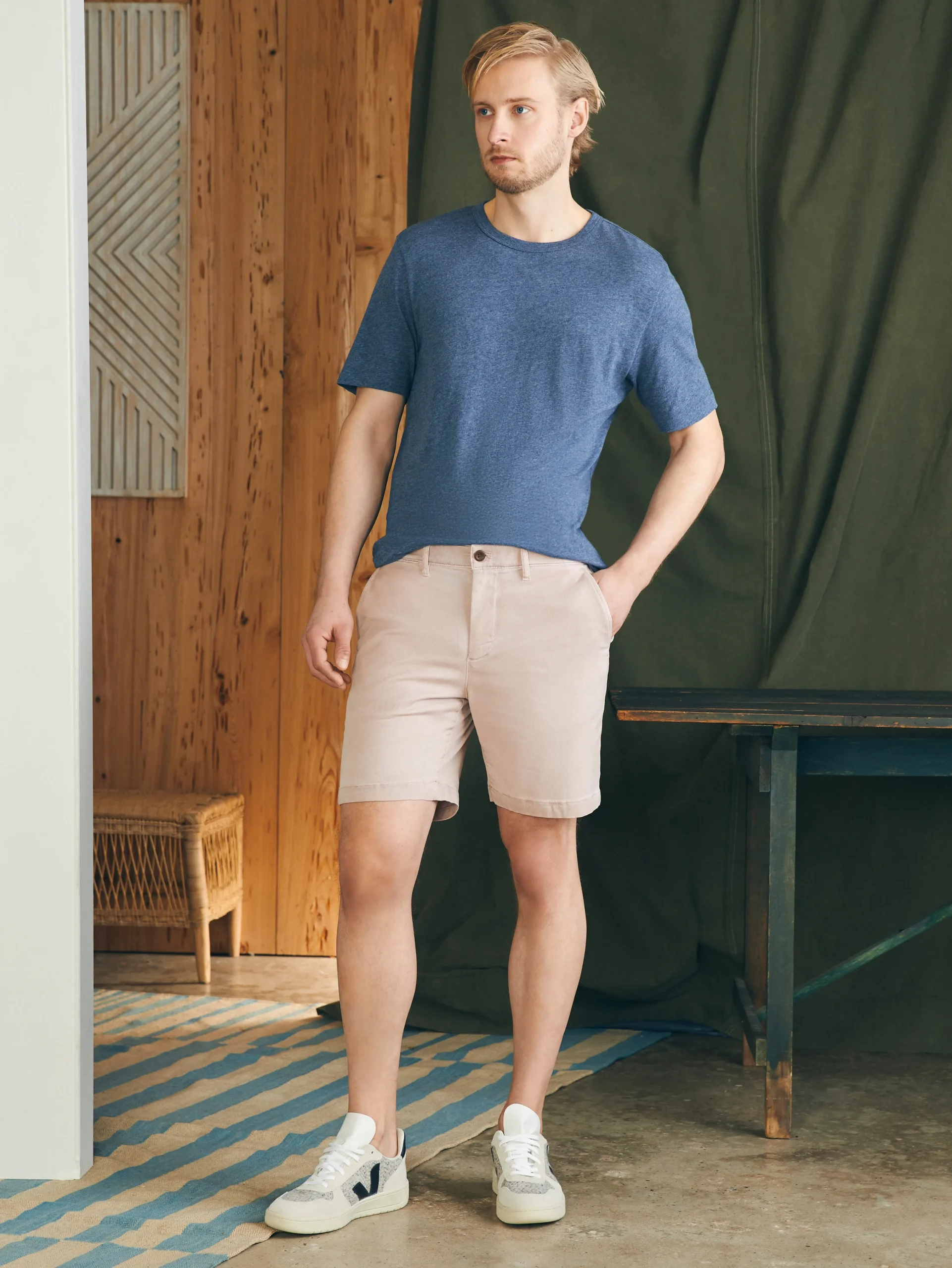 Coastline Stretch Chino Short (8" Inseam) -*Faherty Brand Sale