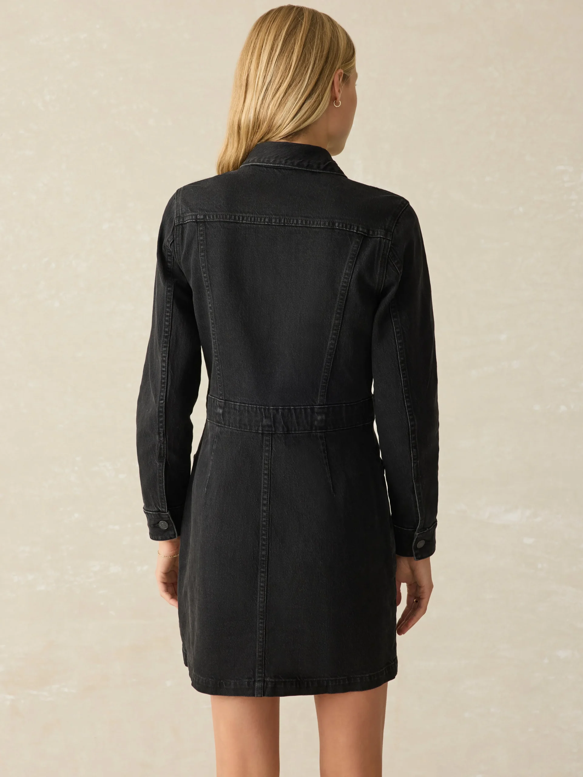 Denim Michelle Dress -*Faherty Brand Sale