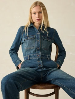 Denim Michelle Jumpsuit -*Faherty Brand Outlet