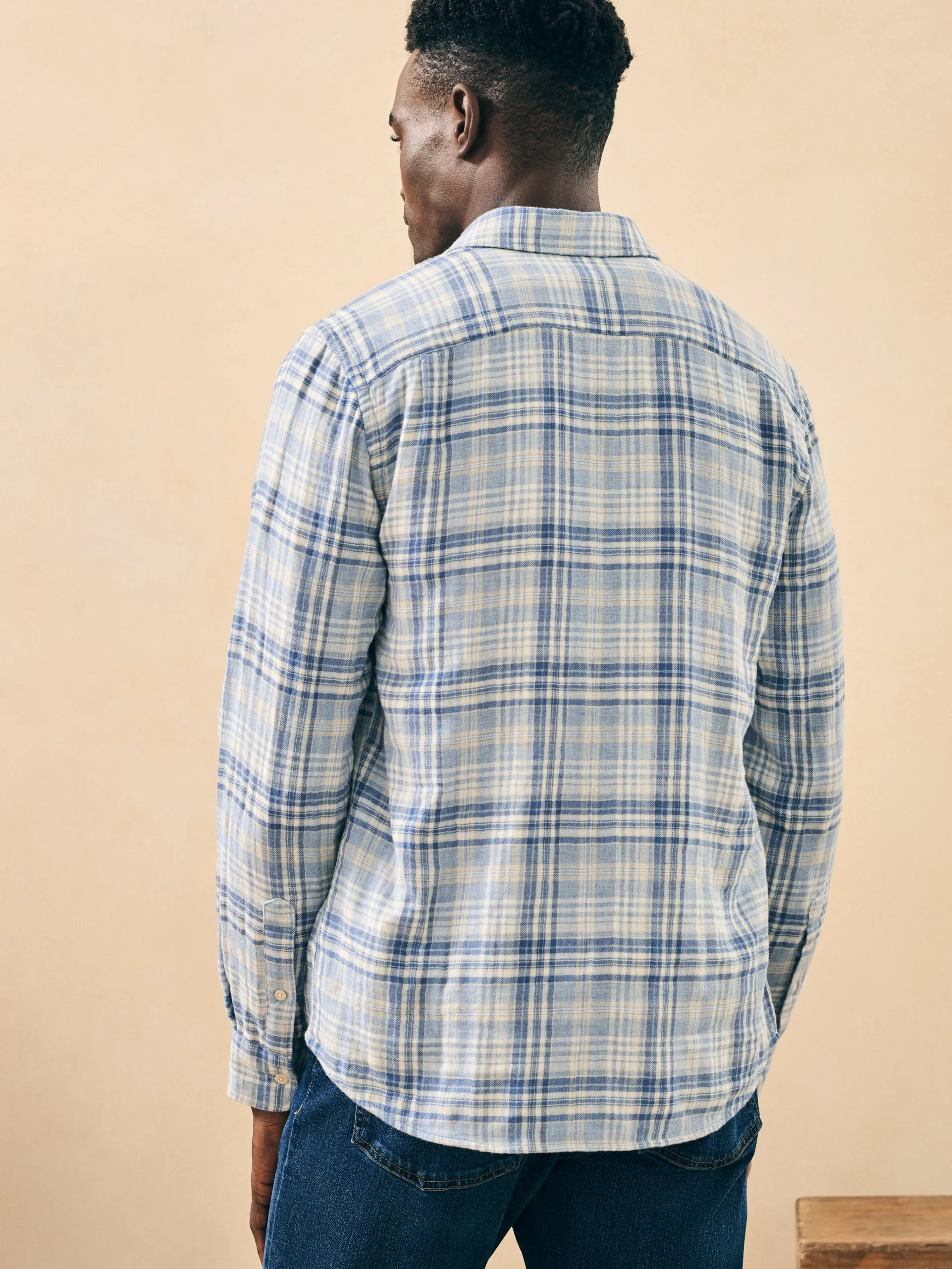 Doublecloth Shirt -*Faherty Brand New