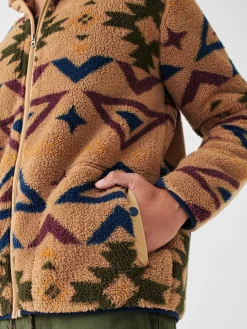 Doug Good Feather High Pile Fleece Full Zip -*Faherty Brand Discount