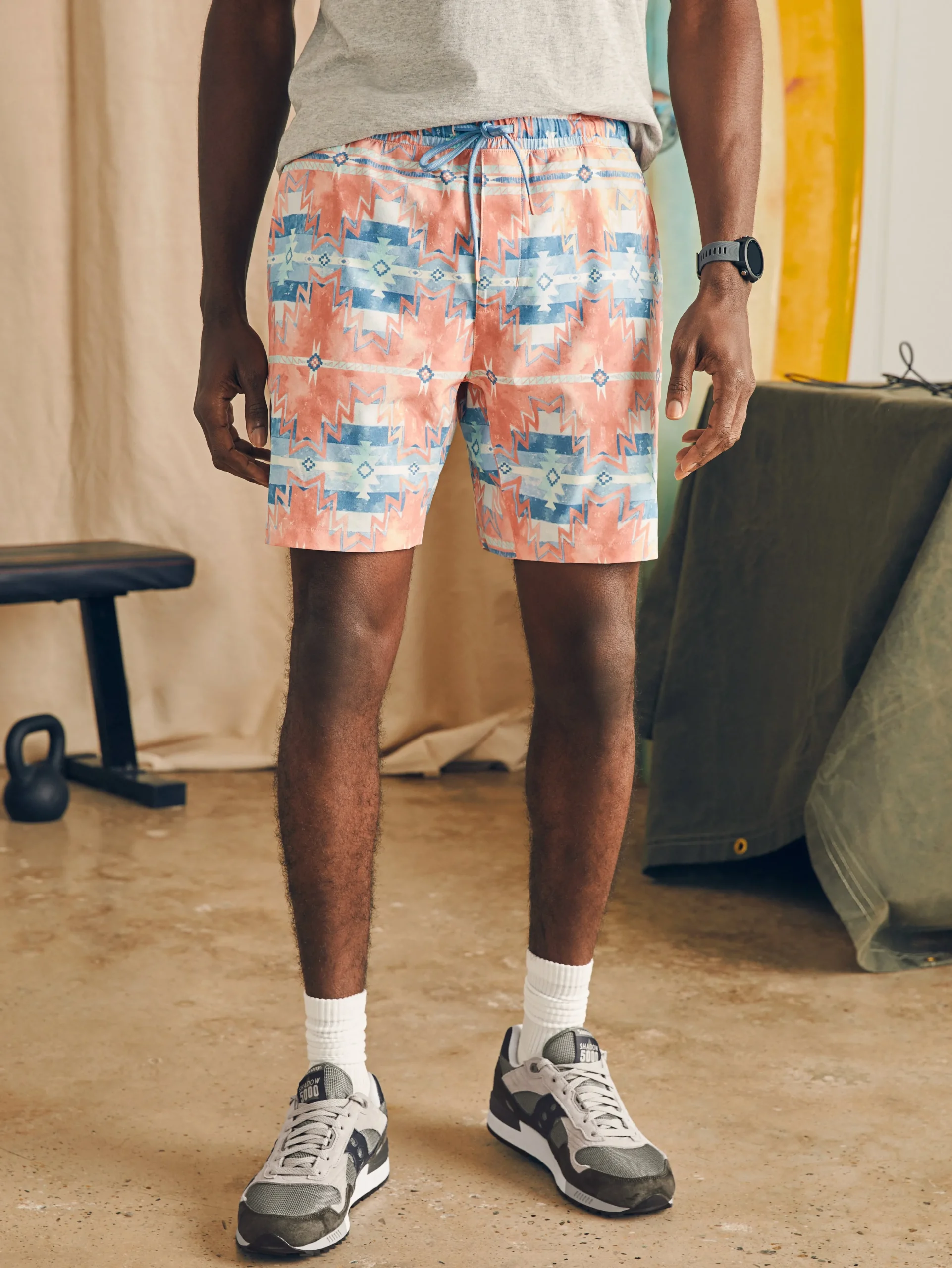 Doug Good Feather Shorelite Active Swim Short (7" Inseam) -*Faherty Brand Outlet
