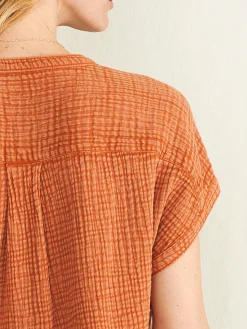 Dream Cotton Gauze Desmond Top -*Faherty Brand Outlet