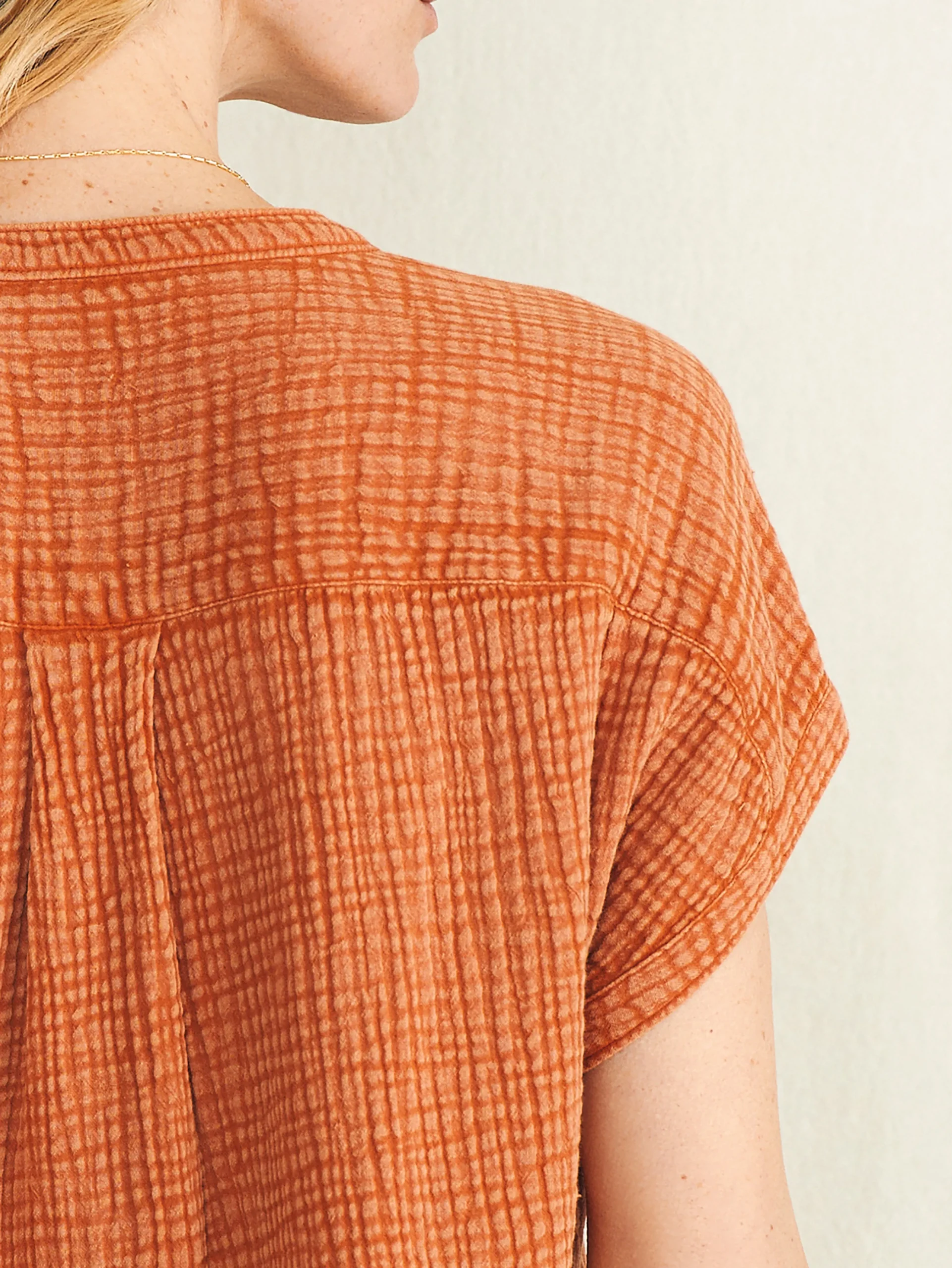 Dream Cotton Gauze Desmond Top -*Faherty Brand Outlet