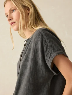 Dream Cotton Gauze Desmond Top -*Faherty Brand Outlet