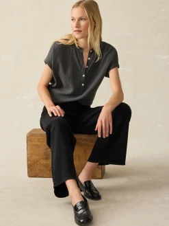 Dream Cotton Gauze Desmond Top -*Faherty Brand Outlet
