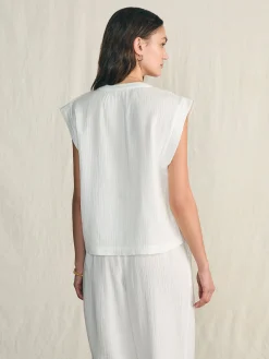 Dream Cotton Gauze Dylan Top -*Faherty Brand Best