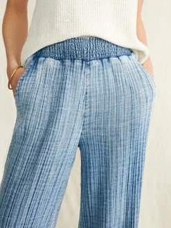 Dream Cotton Gauze Wide Leg Pant -*Faherty Brand Discount