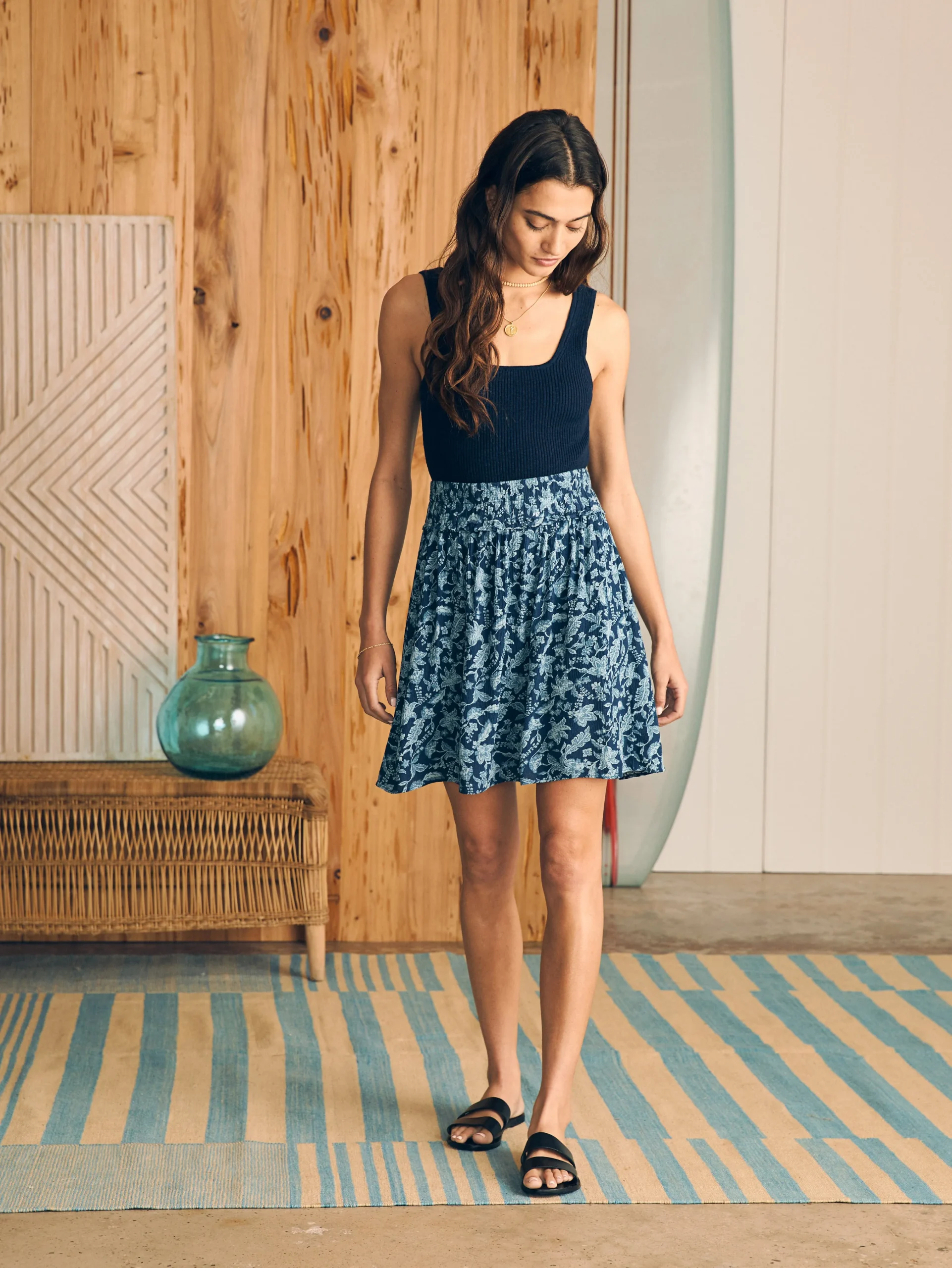 Eliza Mini Skirt -*Faherty Brand Discount