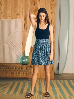 Eliza Mini Skirt -*Faherty Brand Discount