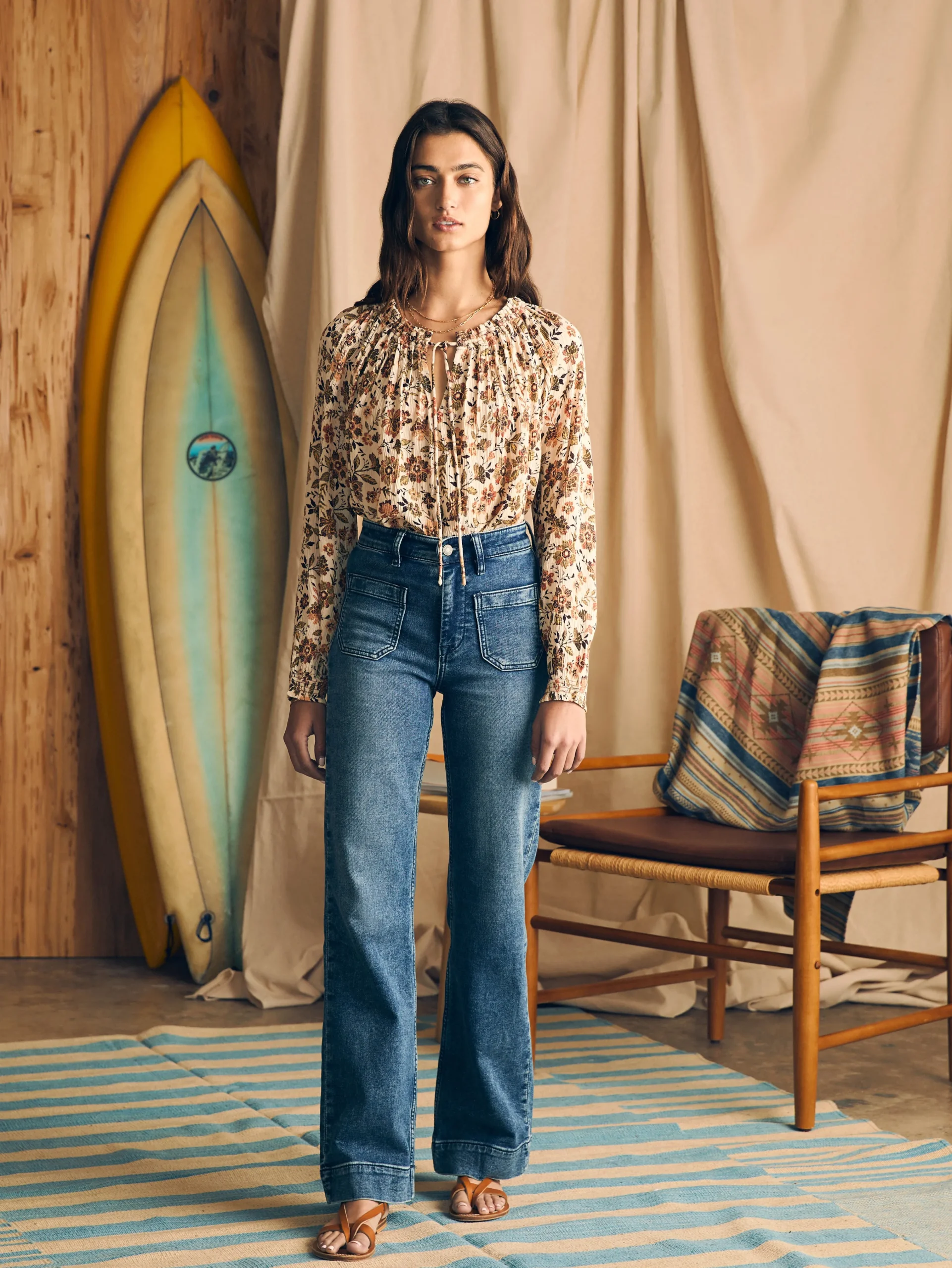 Emery Top -*Faherty Brand Discount