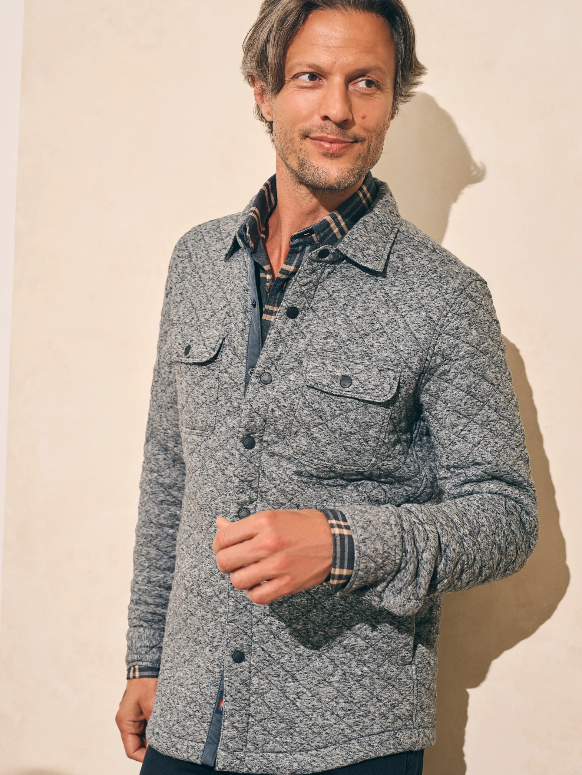 Epic Quilted Fleece CPO -*Faherty Brand Best