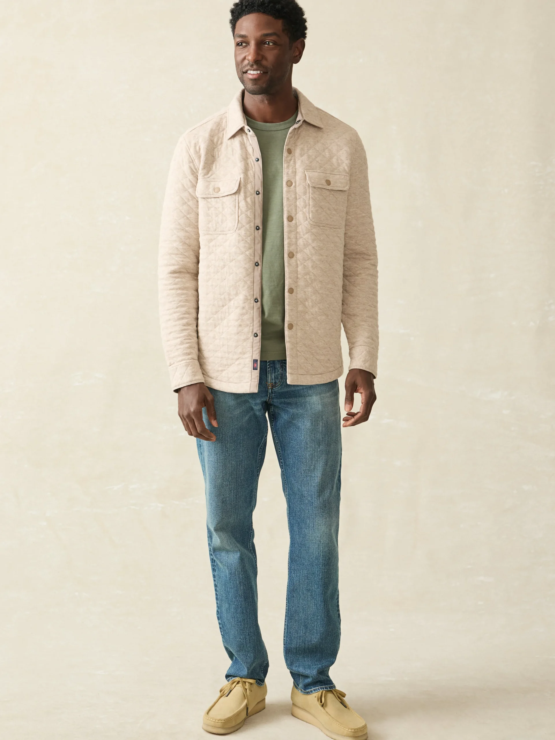 Epic Quilted Fleece CPO (Tall) -*Faherty Brand Online