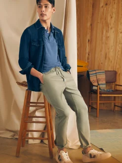 Essential Drawstring Pant -*Faherty Brand Sale