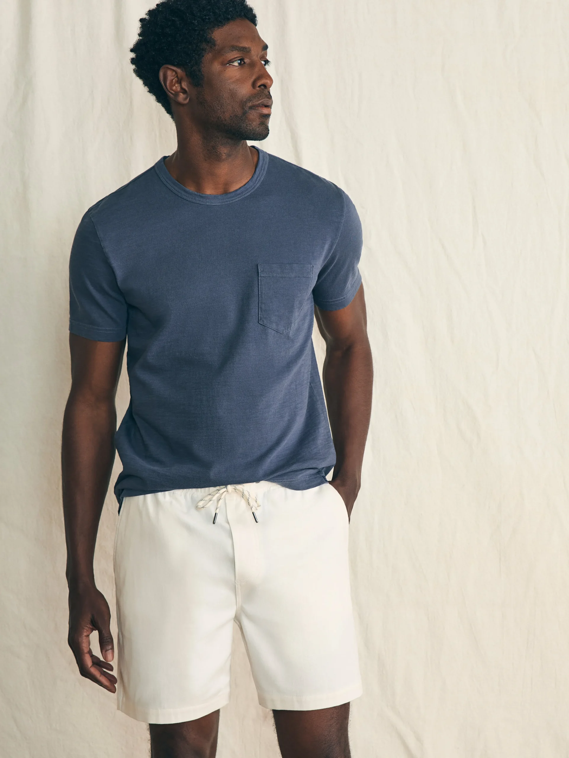 Essential Drawstring Short (6.5" Inseam) -*Faherty Brand Outlet
