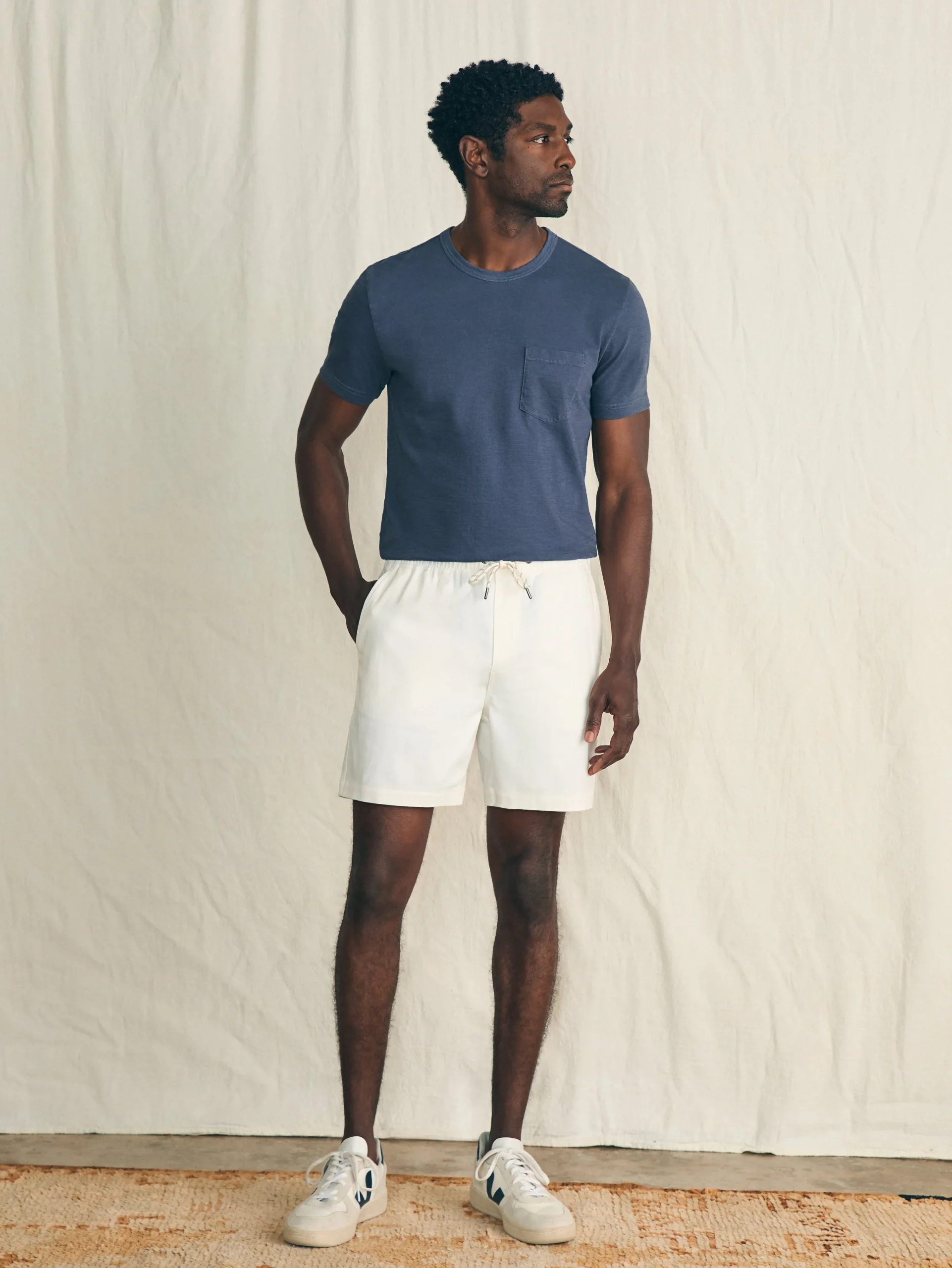 Essential Drawstring Short (6.5" Inseam) -*Faherty Brand Outlet