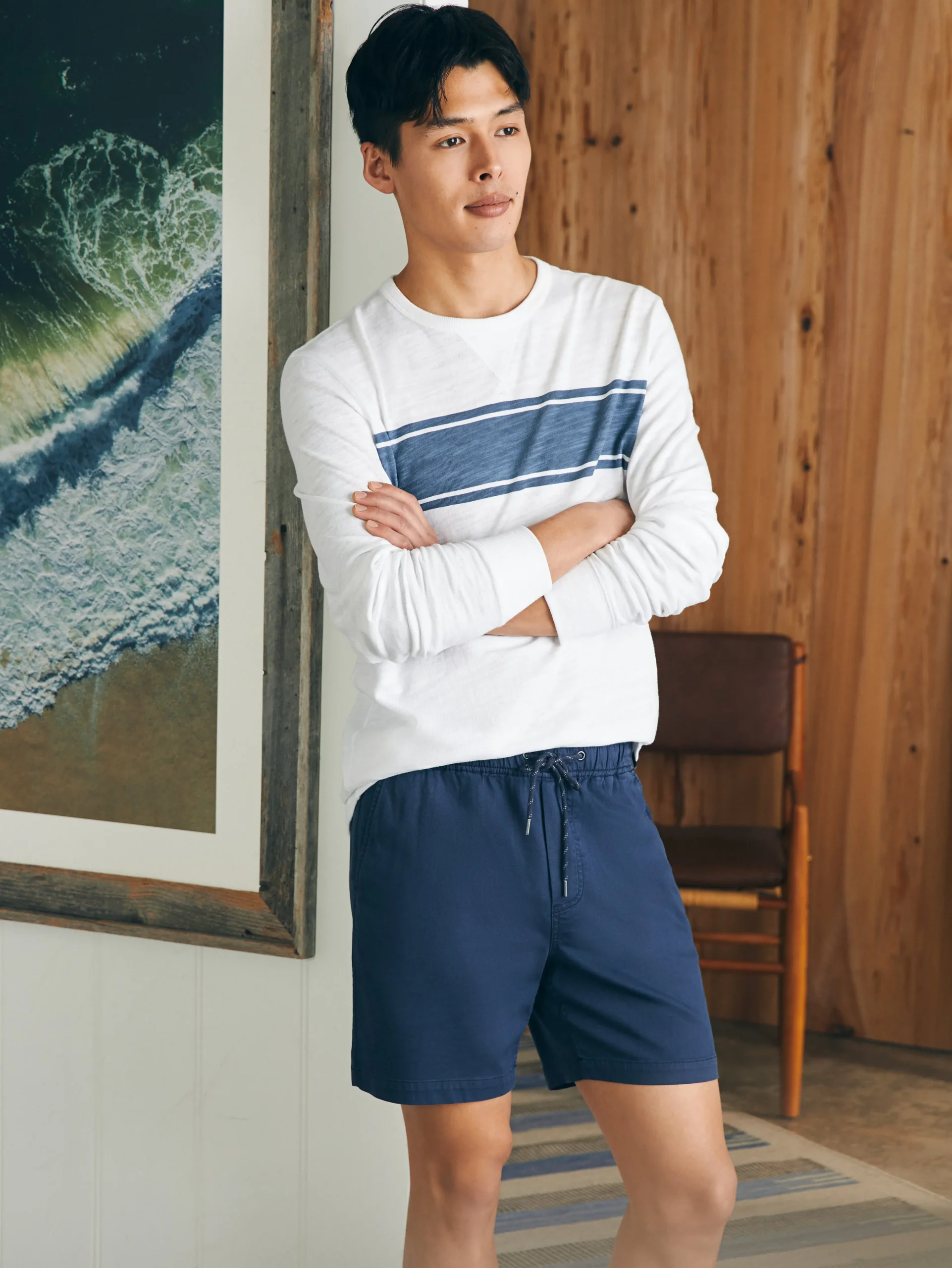Essential Drawstring Short (6.5" Inseam) -*Faherty Brand Hot