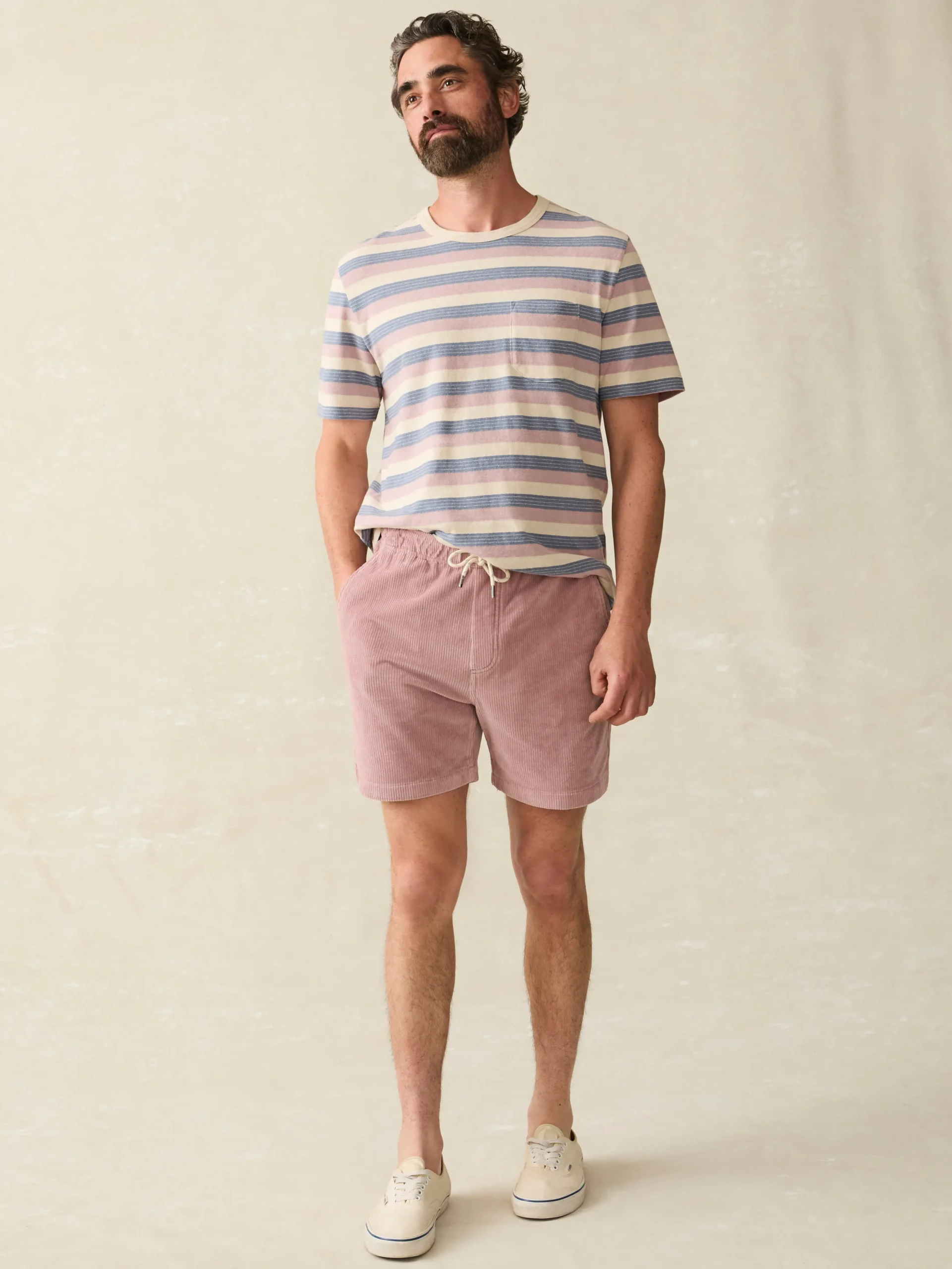 Essential Italian Knit Cord Short (6" Inseam) -*Faherty Brand Clearance