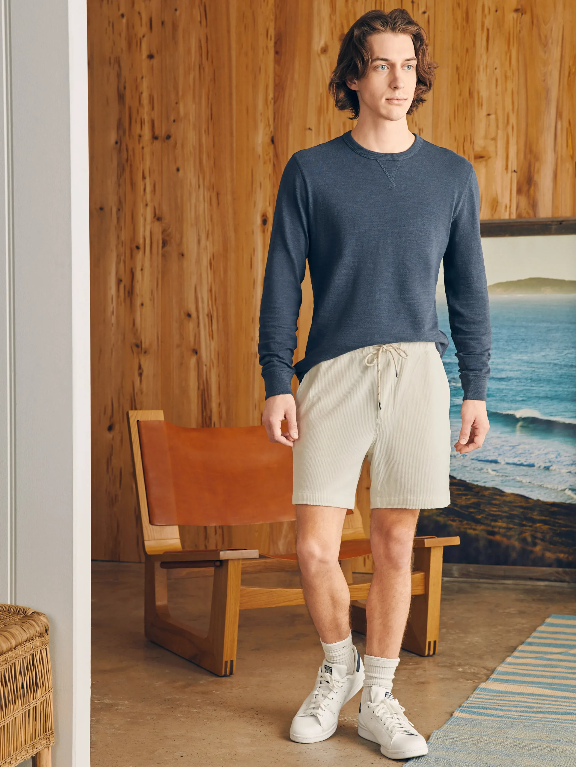 Essential Italian Knit Cord Short (6" Inseam) -*Faherty Brand Clearance