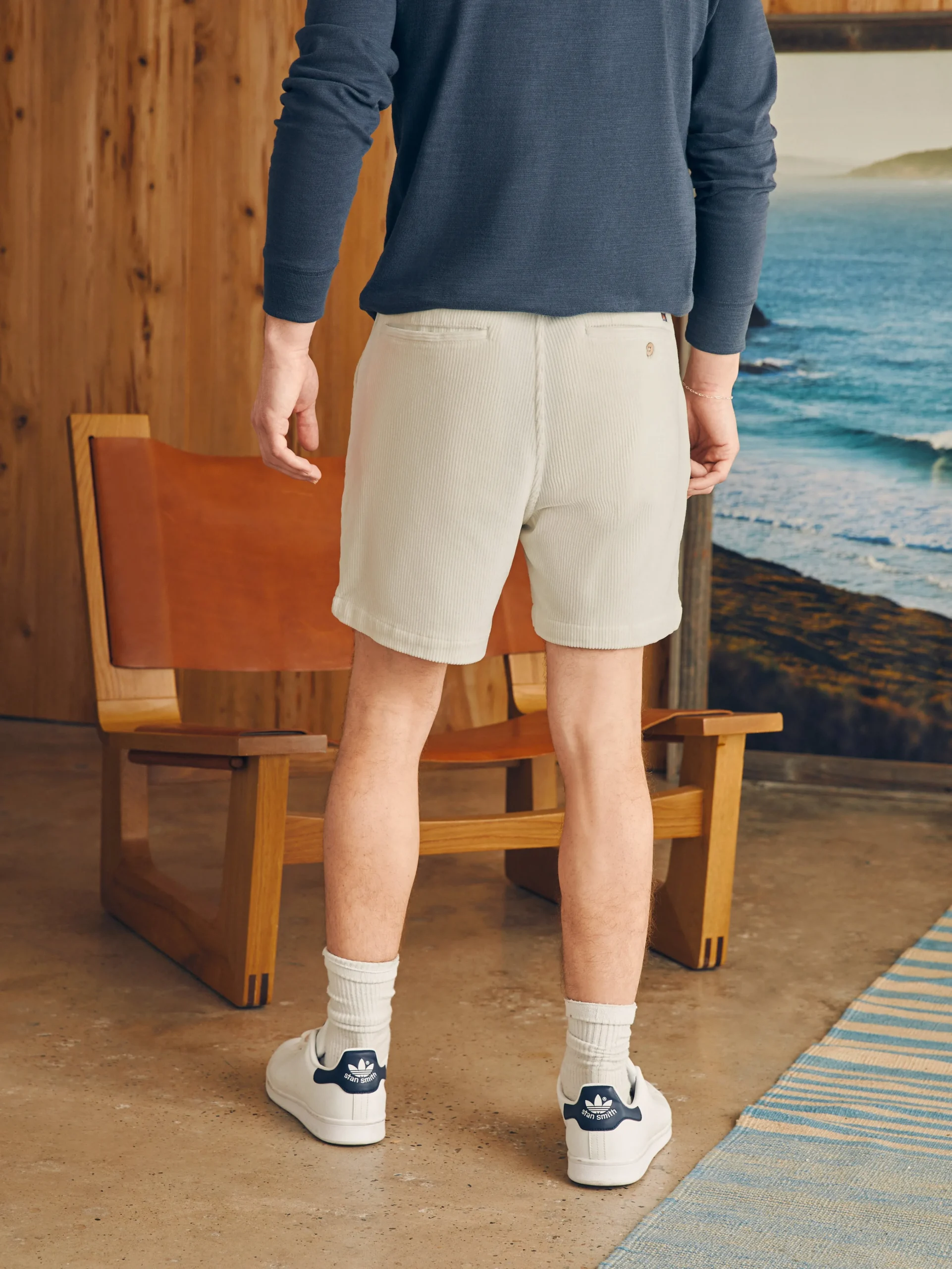 Essential Italian Knit Cord Short (6" Inseam) -*Faherty Brand Clearance