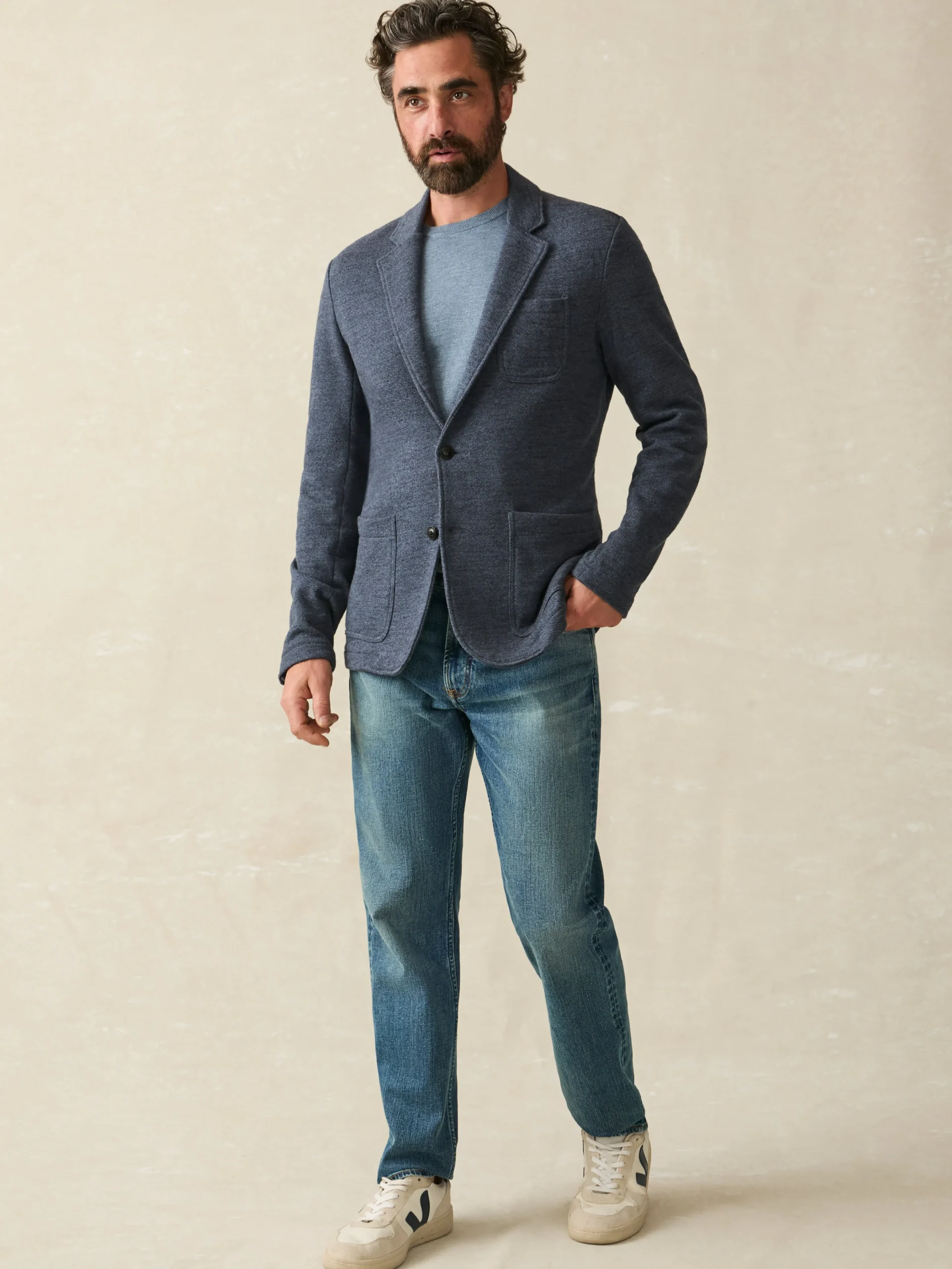 Inlet Knit Blazer -*Faherty Brand Best