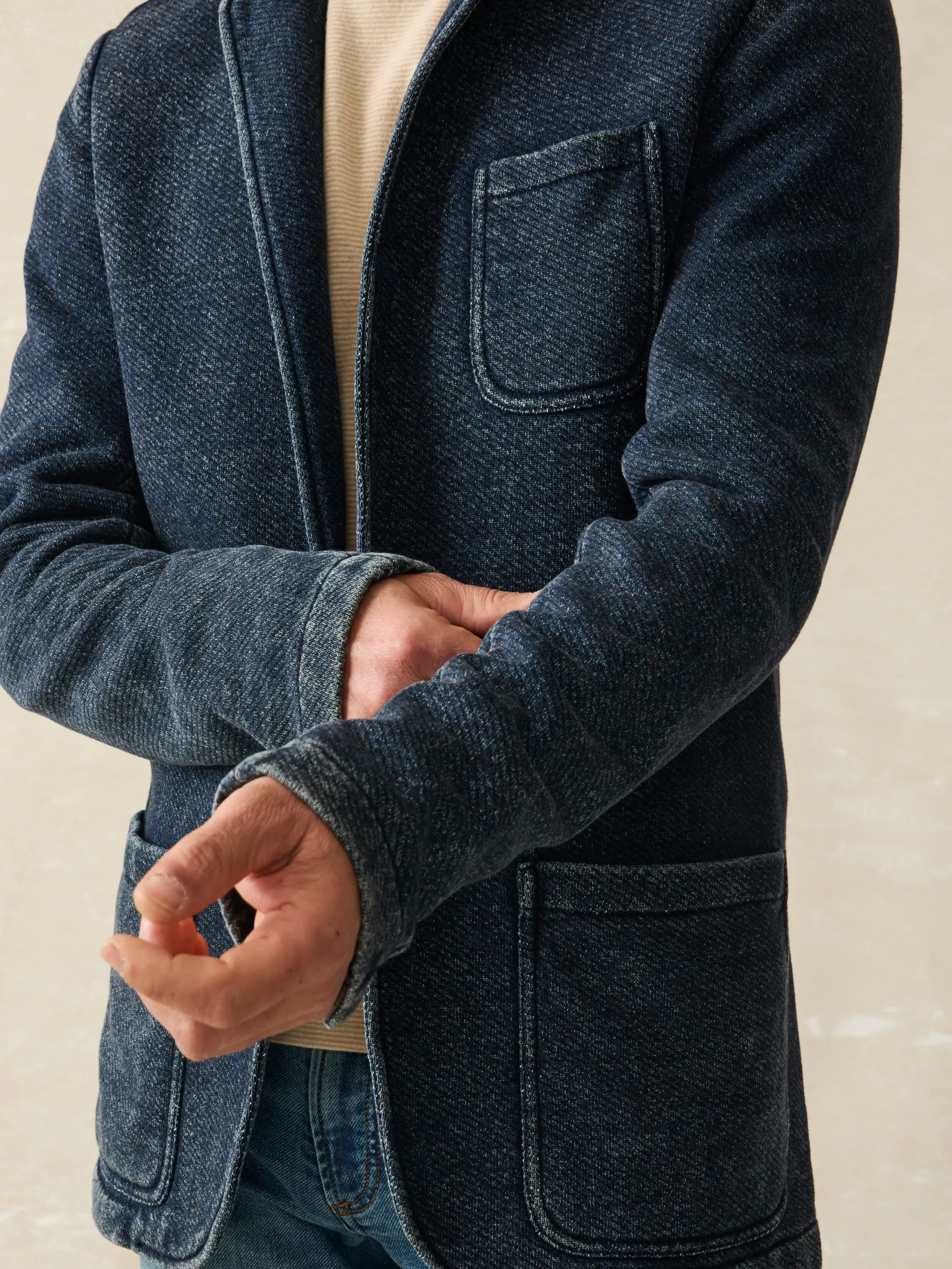 Inlet Knit Blazer -*Faherty Brand Discount
