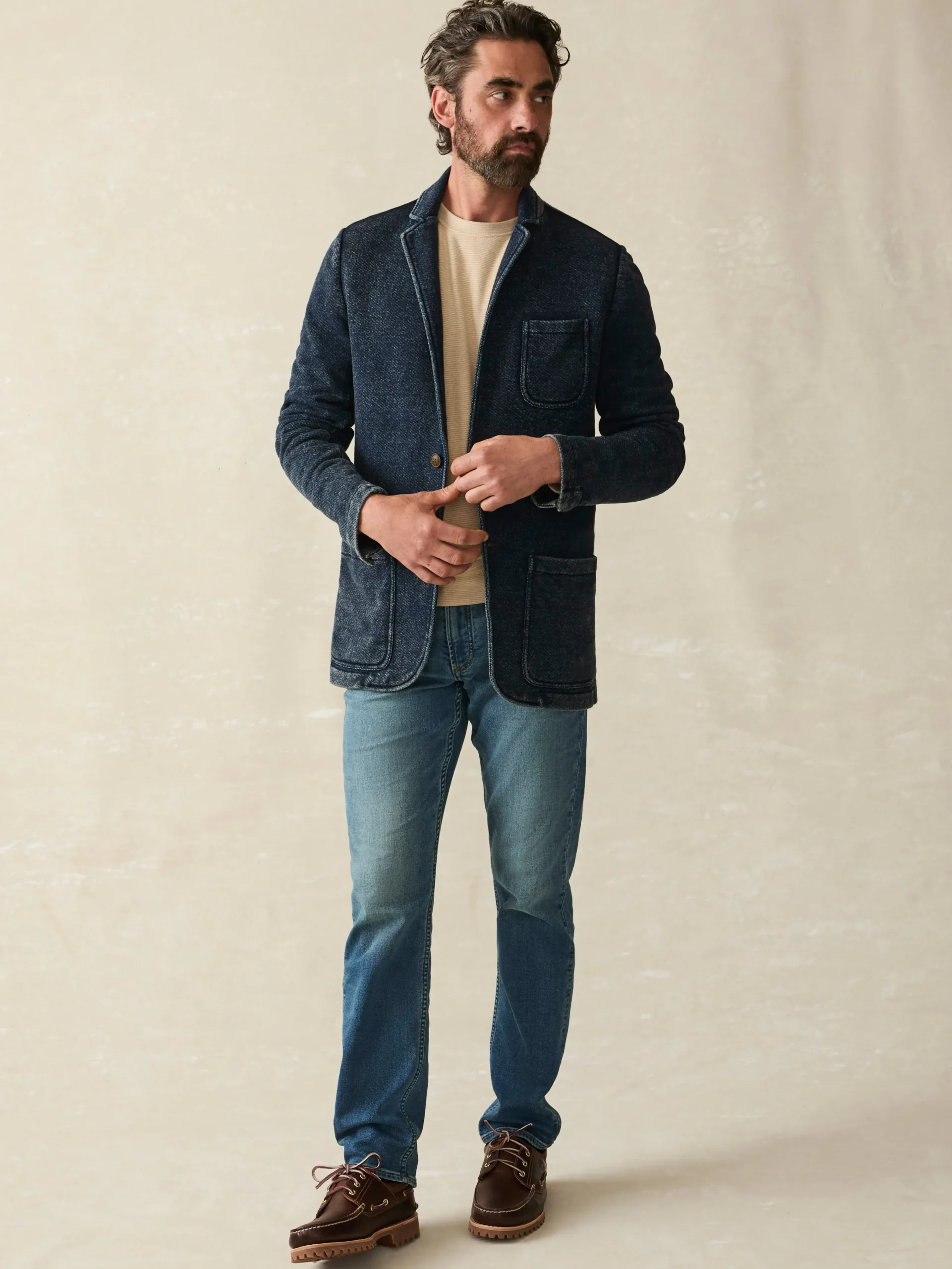Inlet Knit Blazer -*Faherty Brand Discount