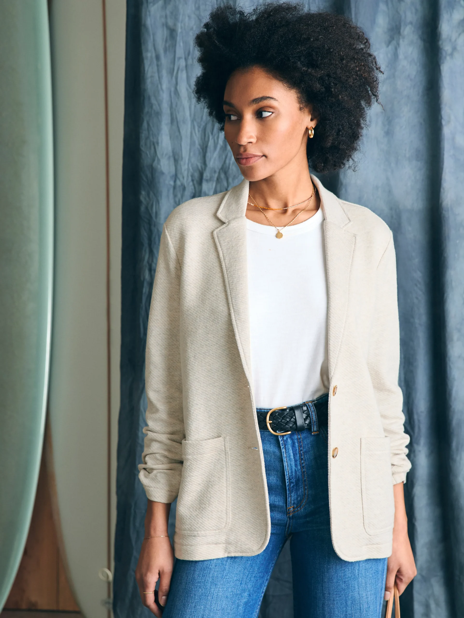 Inlet Knit Blazer -*Faherty Brand