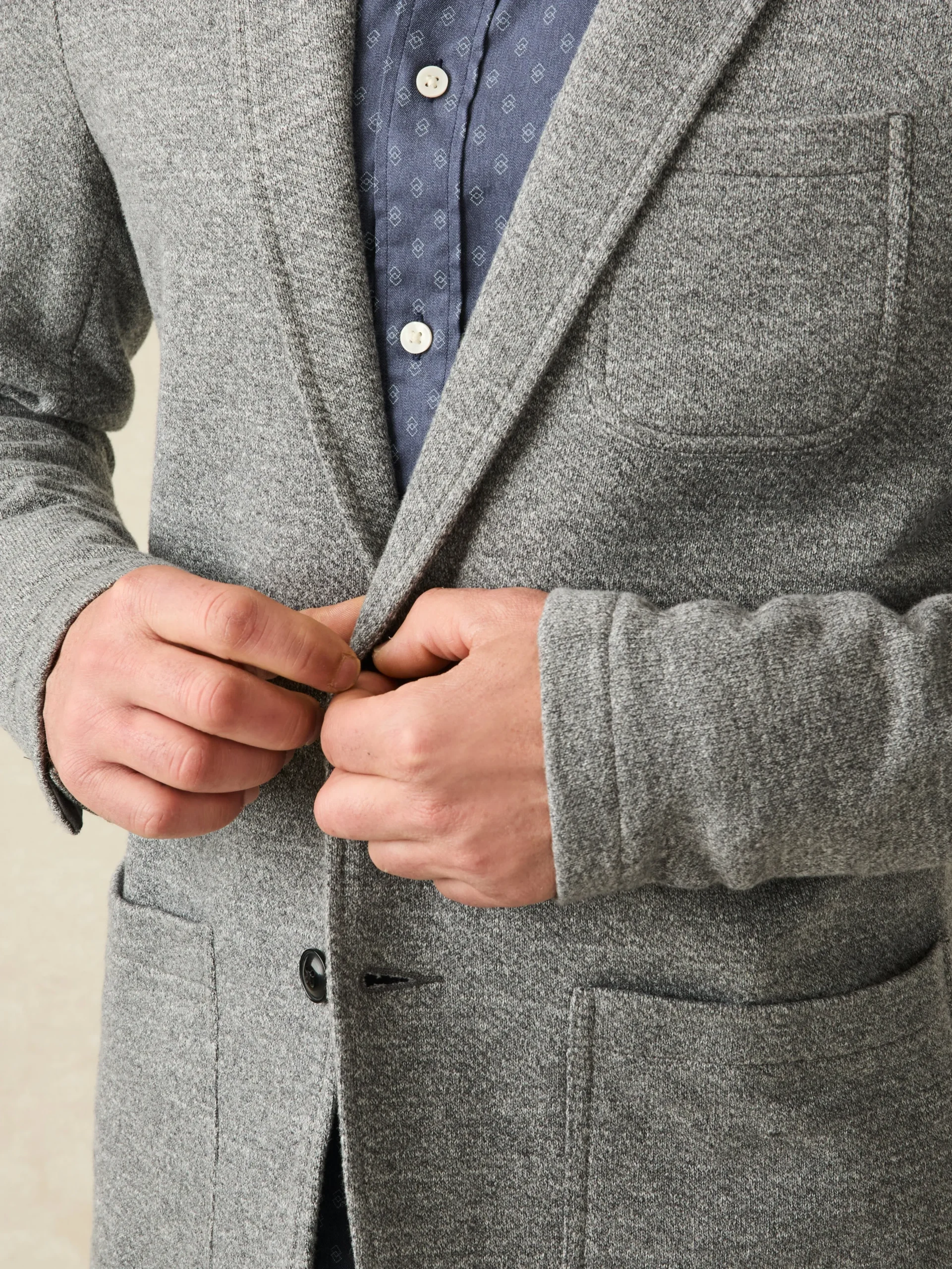 Inlet Knit Blazer (Short) -*Faherty Brand Discount