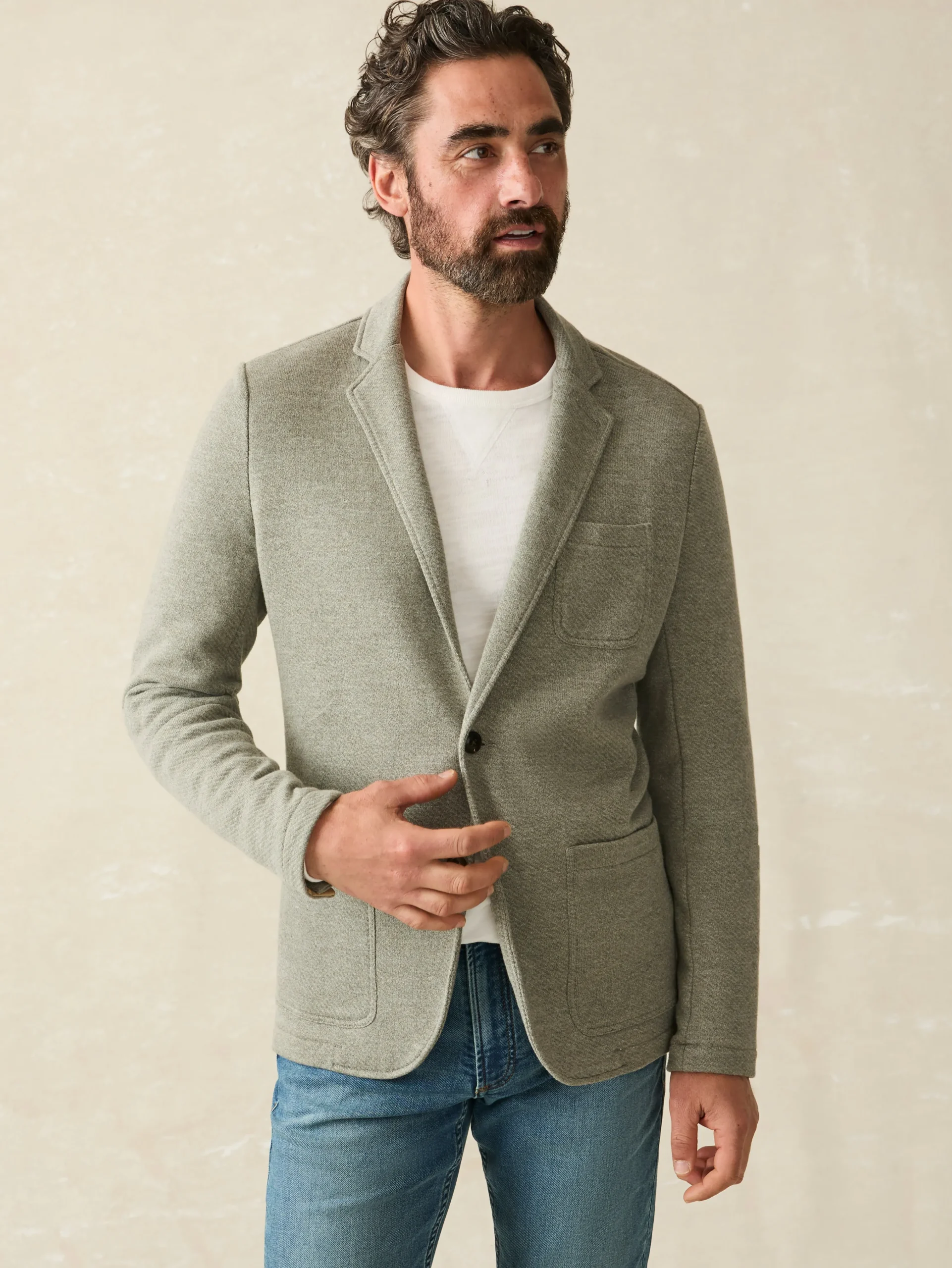Inlet Knit Blazer (Tall) -*Faherty Brand Outlet