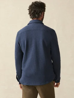 Inlet Knit CPO -*Faherty Brand Clearance