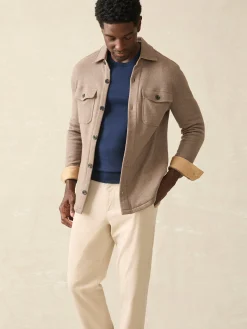 Inlet Knit CPO -*Faherty Brand Best
