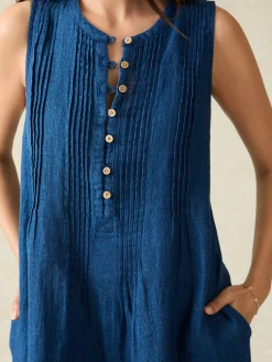 Isha Basketweave Dress -*Faherty Brand Discount
