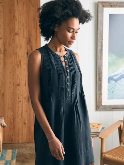 Isha Basketweave Dress -*Faherty Brand Discount