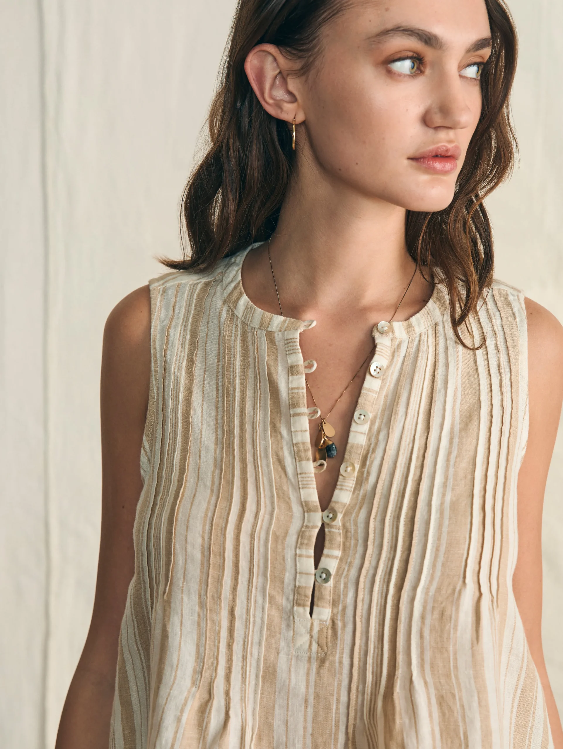 Isha Top -*Faherty Brand Best