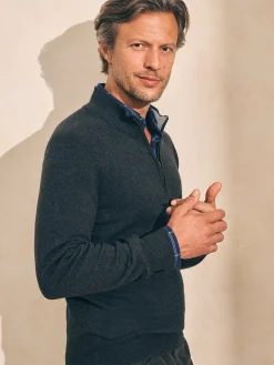 Jackson Quarter Zip Sweater -*Faherty Brand Hot