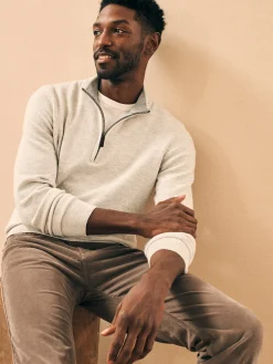 Jackson Quarter Zip Sweater -*Faherty Brand Hot