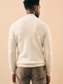 Jackson Quarter Zip Sweater -*Faherty Brand Hot
