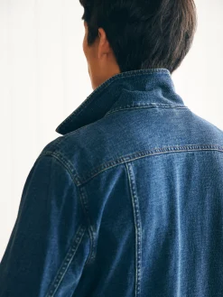 Jersey Trucker Jacket -*Faherty Brand Discount