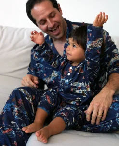 Kids Cloud Cotton Pajama Set -*Faherty Brand Outlet