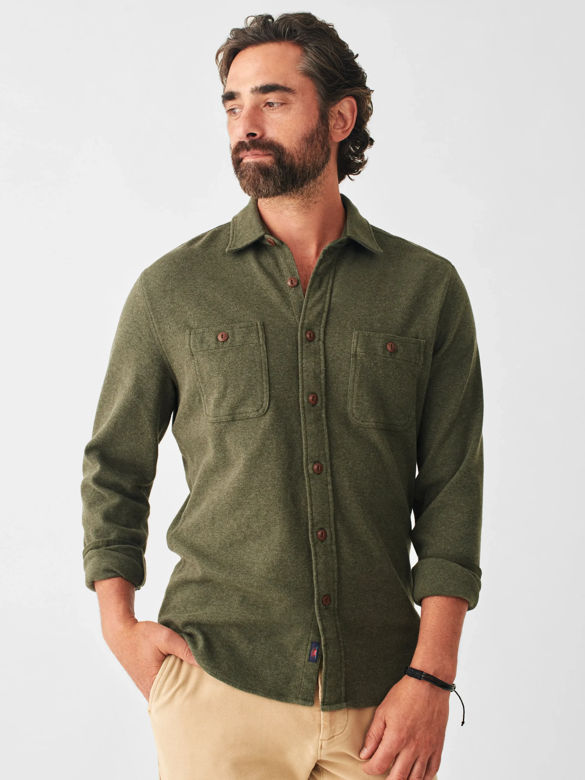 Knit Alpine Shirt -*Faherty Brand Hot
