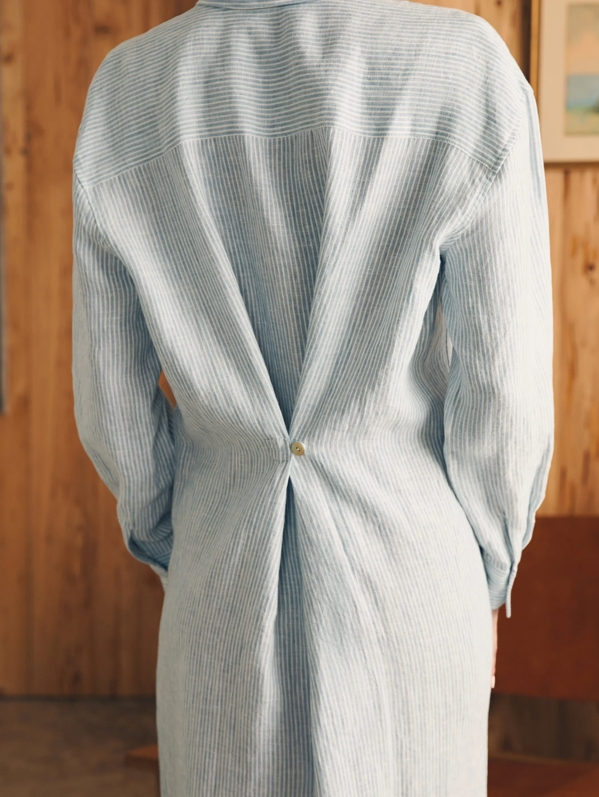 Laguna Linen Midi Dress -*Faherty Brand Outlet